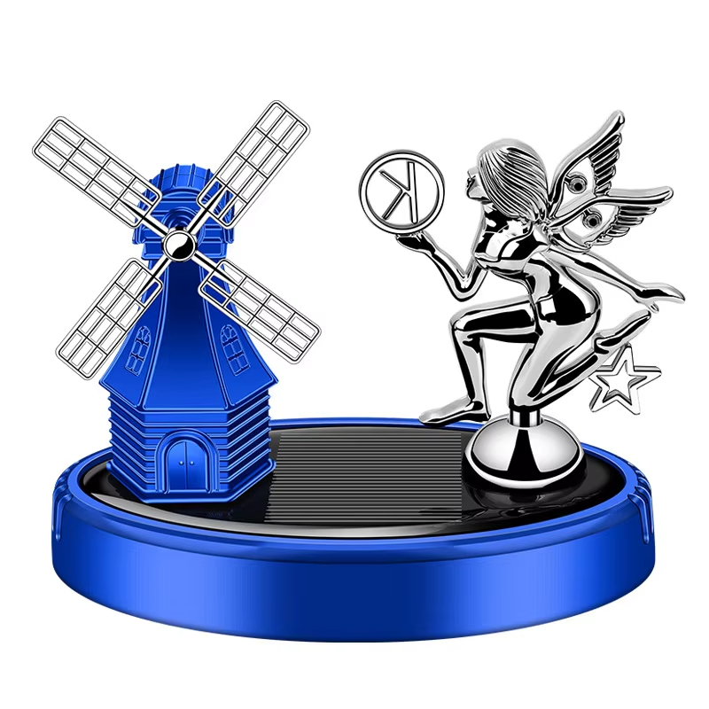 Car solar windmill aromatherapy solar angel perfume air freshener air purifier
