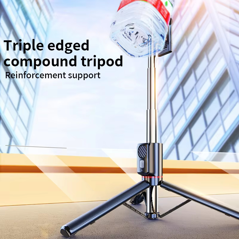 Factory direct sales selfie stick tripod hand fill light floor stand photo artifact 130cm with Fill Light