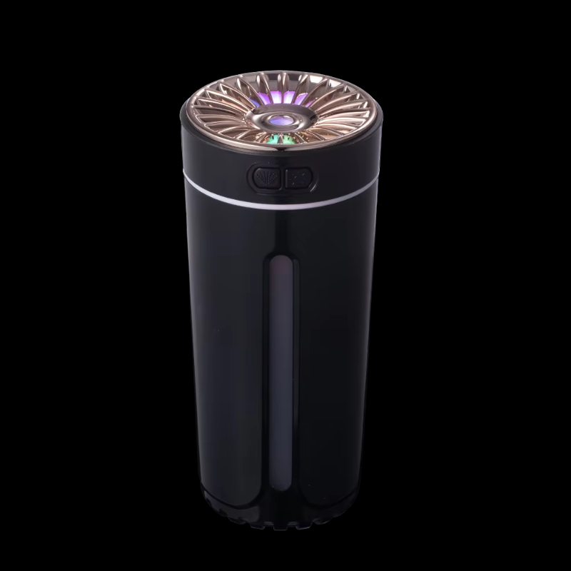 New Mini Car Aromatherapy Phantom Cup Humidifier Mute Portable USB Colorful Atmosphere Light Air Humidifier