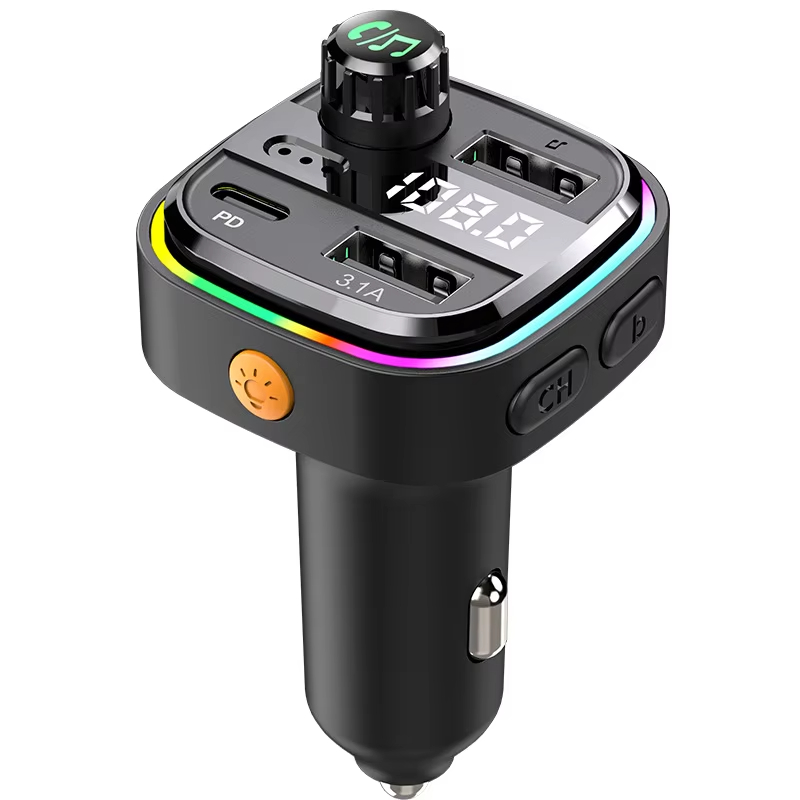 C25C26 car Bluetooth MP3 music player PD20W fast mobile charger FM receiver car FM transmitter