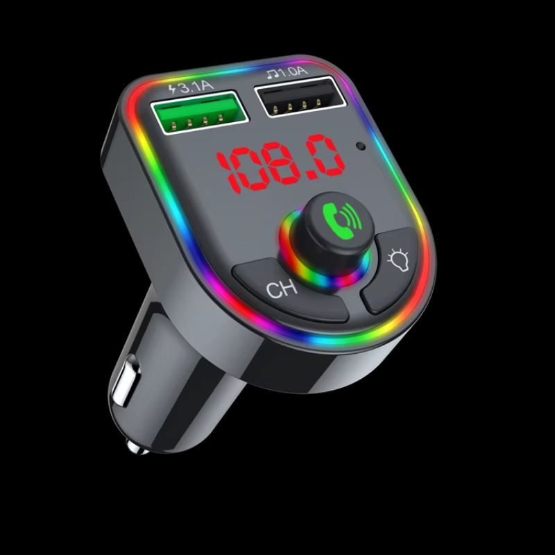 New Products 3.1A Dual USB Smart Charging Mp3 Player Charger For Car Drive Safety