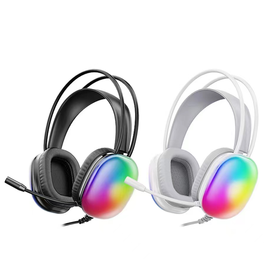 Best Selling Gaming Headset RGB Noise Cancelling Wired USB Gamer Headset Gaming Headphones With Microphone