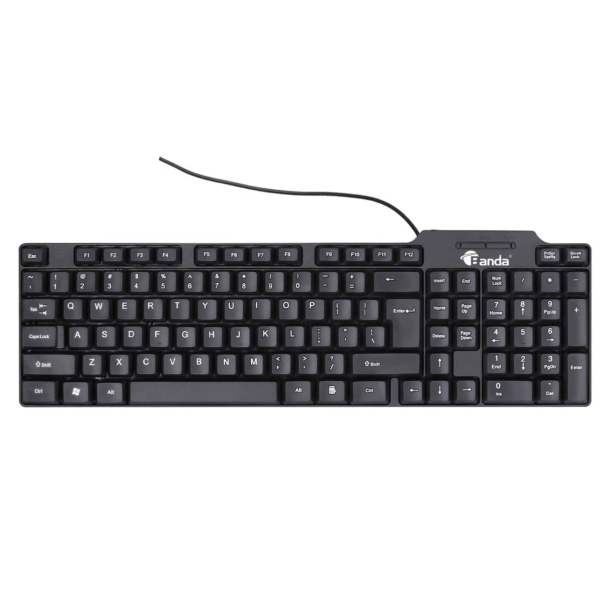 Wholesale Best Cheap Business Wired USB Keyboard 104 Keys
