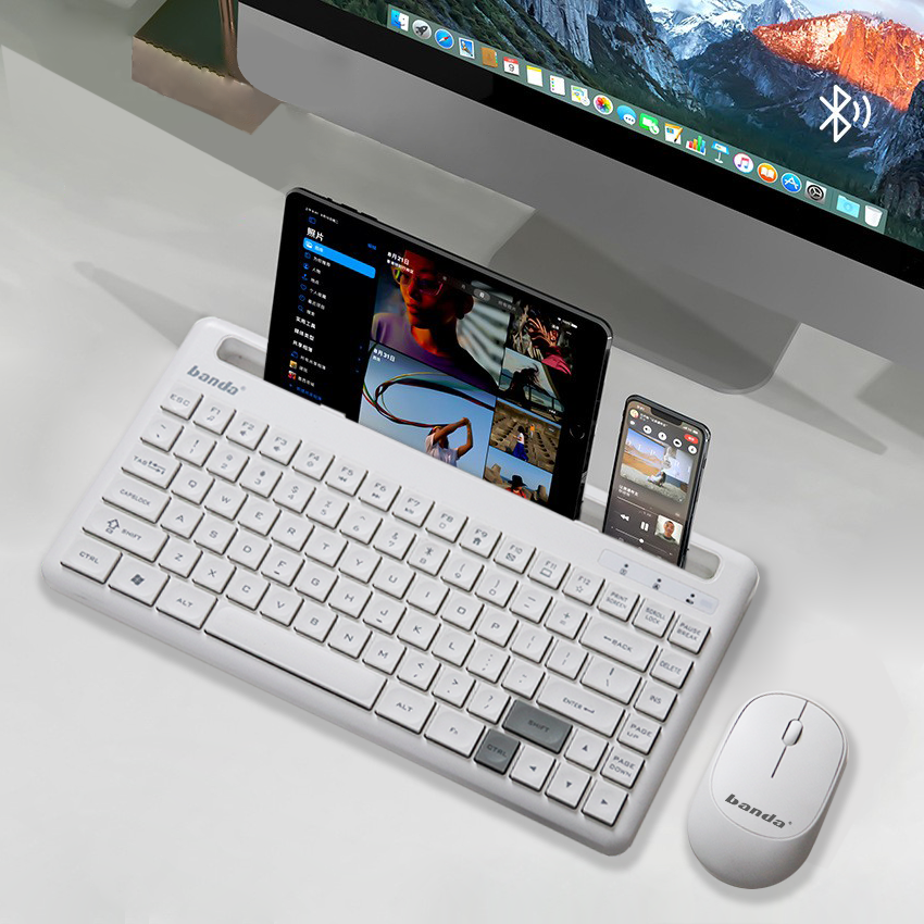 Factory Direct Wholesale Wireless 2.4G Mini Keyboard And Mouse Combo Multimedia Computer Office Keyboard Mouse Set