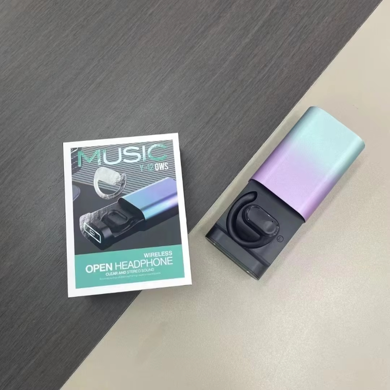 Sports Stereo Bone Conduction Earphones Waterproof Wireless with Noise Cancelling Hook Design