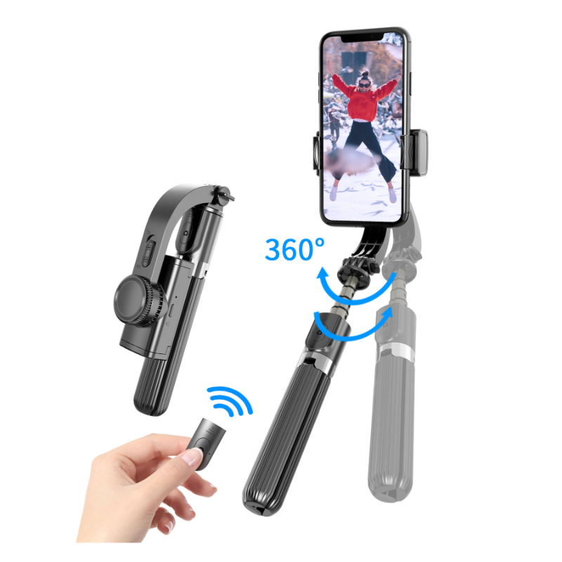 TOKQI-L08 Intelligent Anti Shake Handheld Universal Stabilizer Phone Selfie Rod Bracket Adjustable Bracket Shenzhen Type-c 0.5
