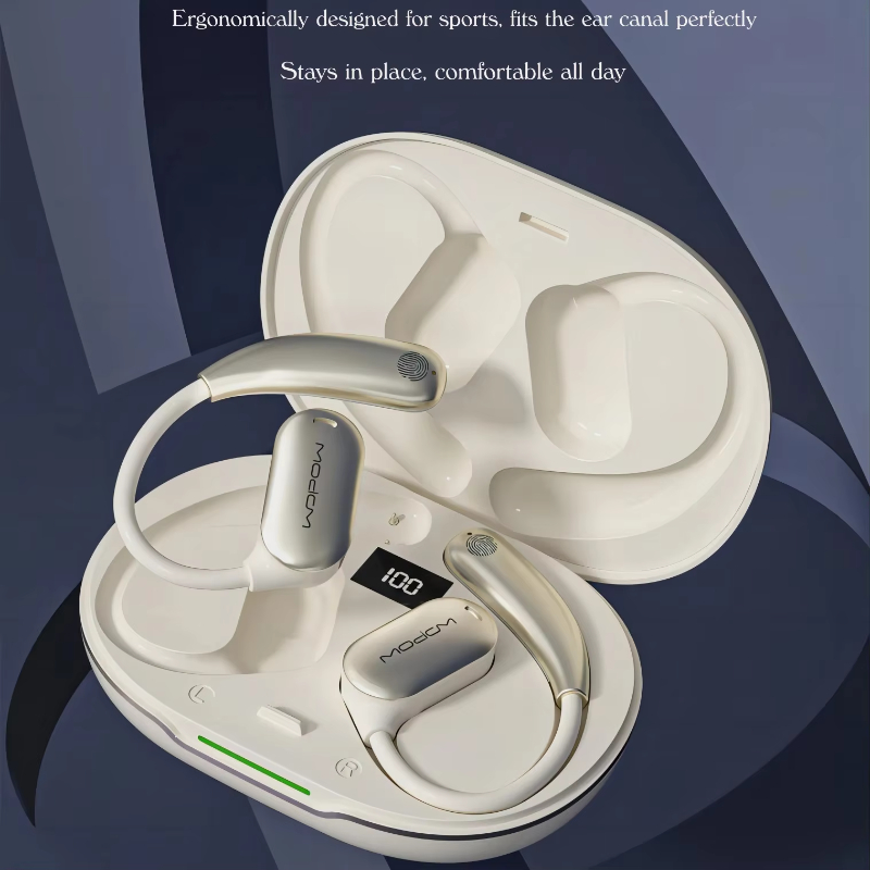 trending products 2024 new arrivals Ear Headset Headphones Blue tooth Wireless Sports Earphones Bone Conduction Headphone