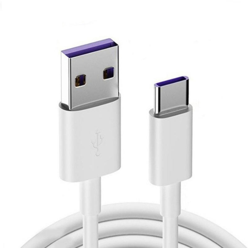 A large number of spot 1m white Type-c fast charging data cable Type-C distribution cable Type-C charging cable.