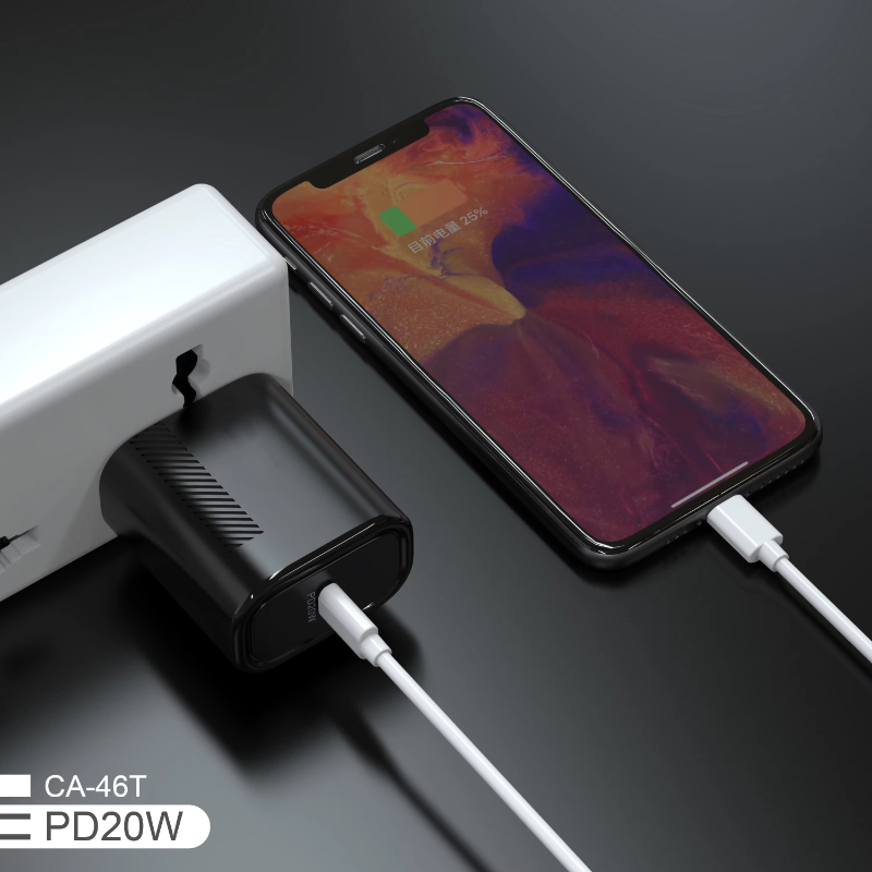 Universal high quality wall charger pd black wall charger 20 watts original phone wall charger