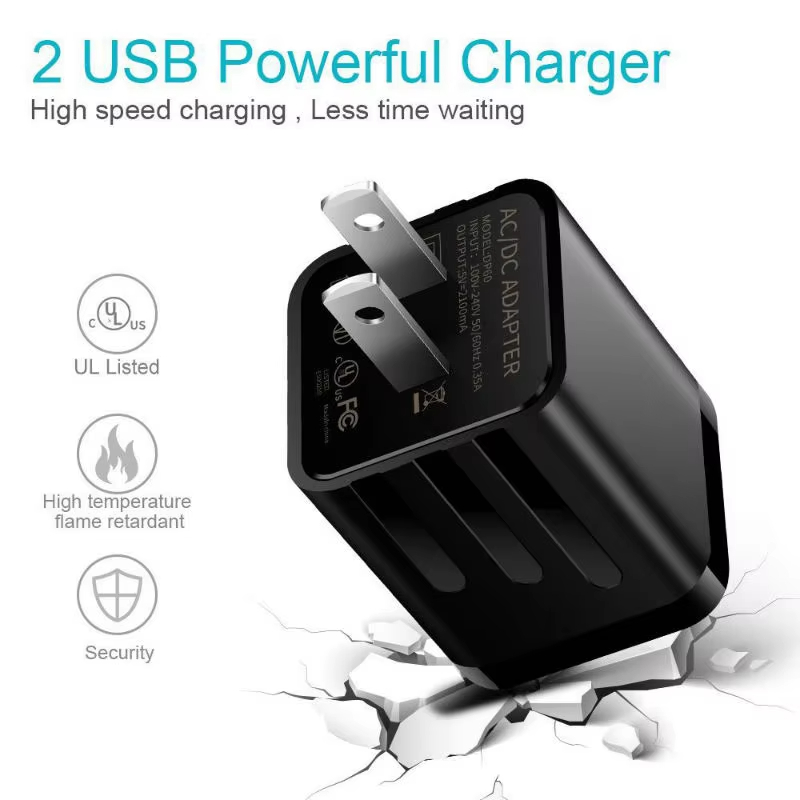 2020 hot sale product multi-port 10W travel charger multi-function wall charger portable mobile phone adapter