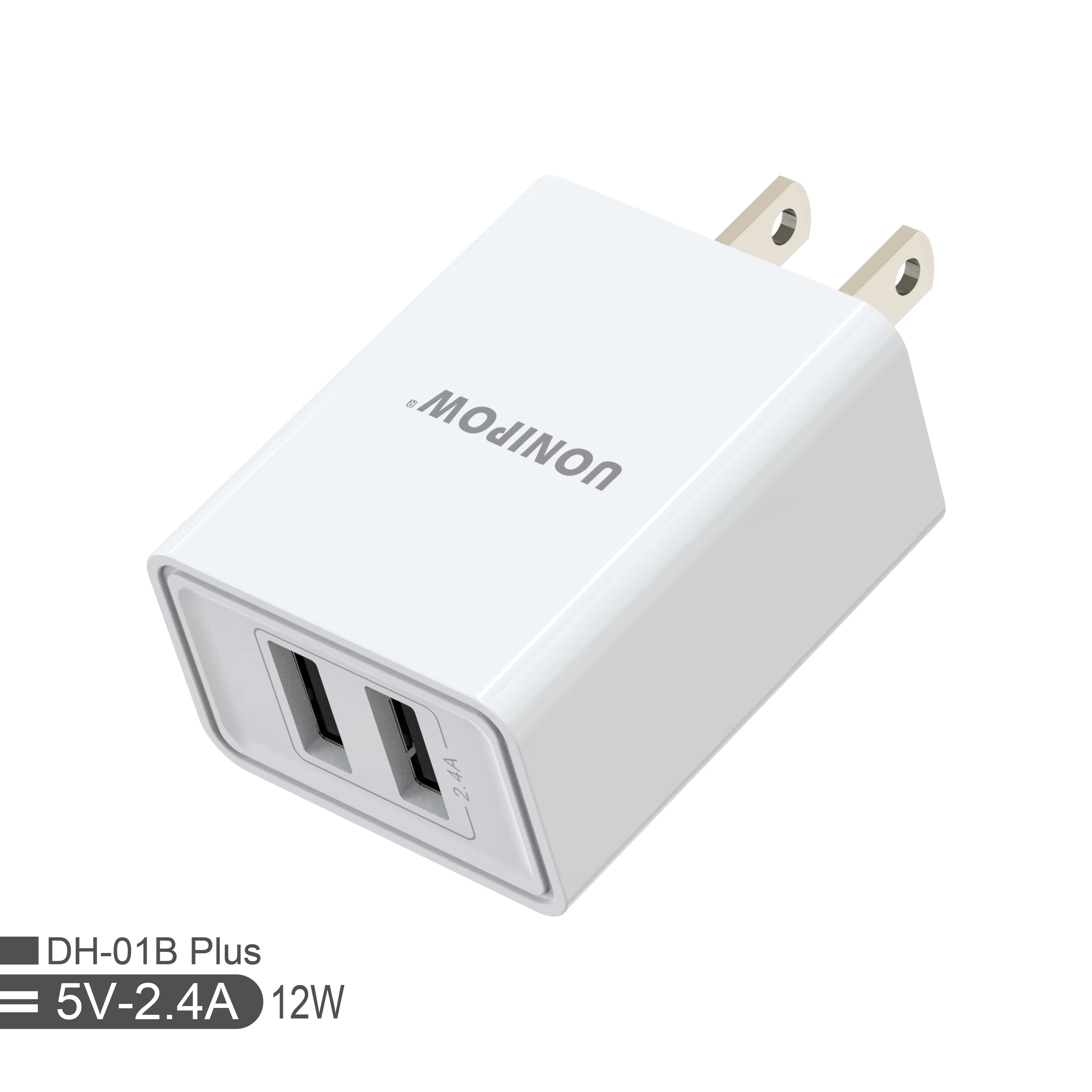 High quality home cell phone charger ios quick charge charger head 2.4a dual usb charger usa plug