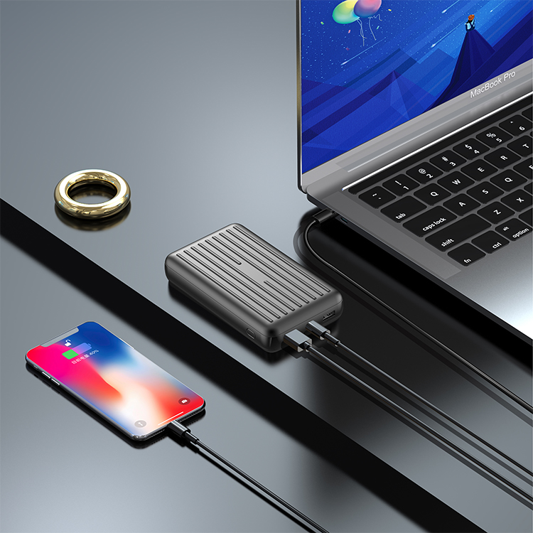 LONGPIE-100W Laptop Mobile Power Bank-PT-748C