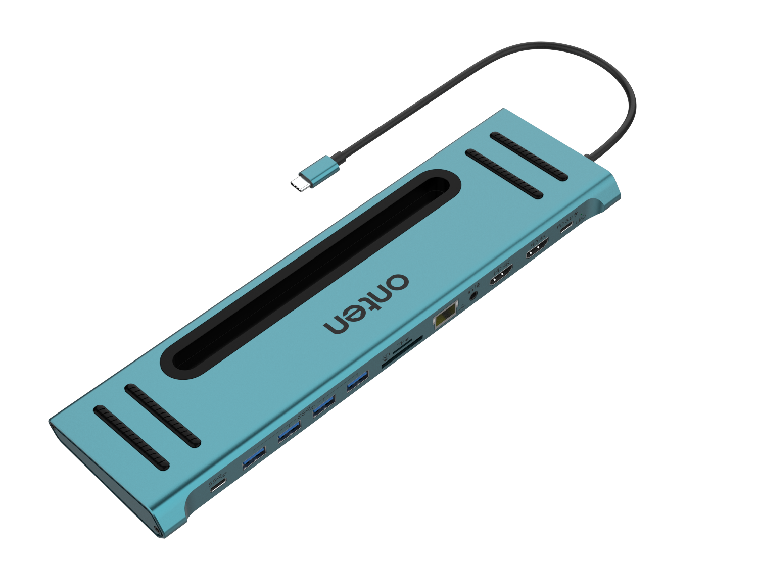 OTN-9199 12 in 1 Type-C Multiport Multi-Function Converter Docking Station