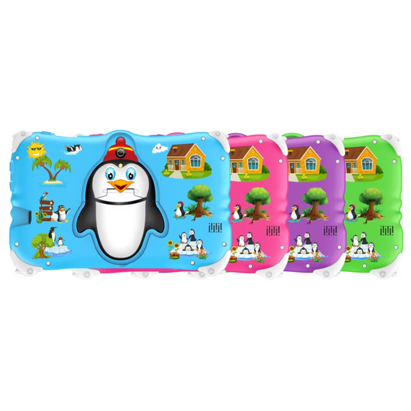 Mini Android 7 Tablet with Touch Screen Waterproof WiFi USB Interface 4GB Memory Kids Education Featuring MTK Processor Camera