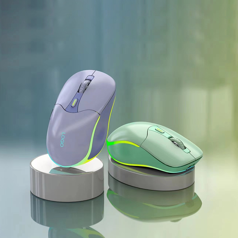 Rechargeable Ergonomic 6D Light Rgb Mouse
