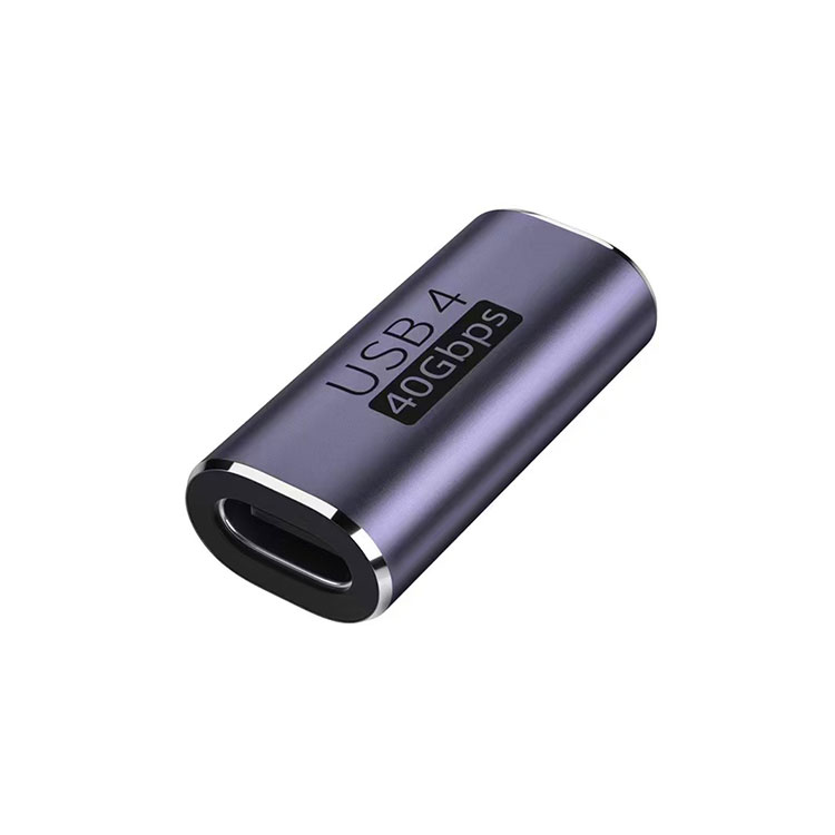changxun adapter factory -OTG type-c(F) to type-c(F) 40gbs usb4