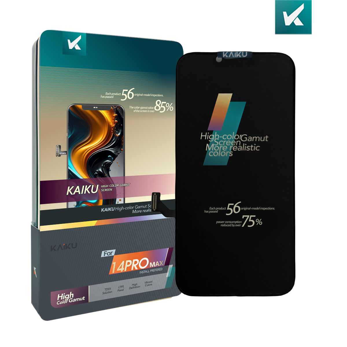 KAIKU- mobile phone screen-IP-14 PROMAX GSY