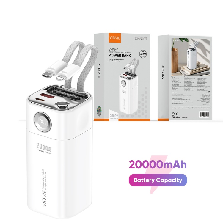 VIDVIE XL-PB711 Outdoor 2000Mah Power Bank