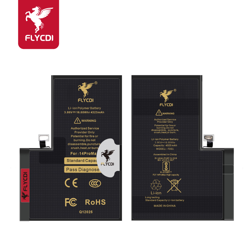 FLYCDI - Battery - IP 14PM Standard Capacity - Run Diagnostics