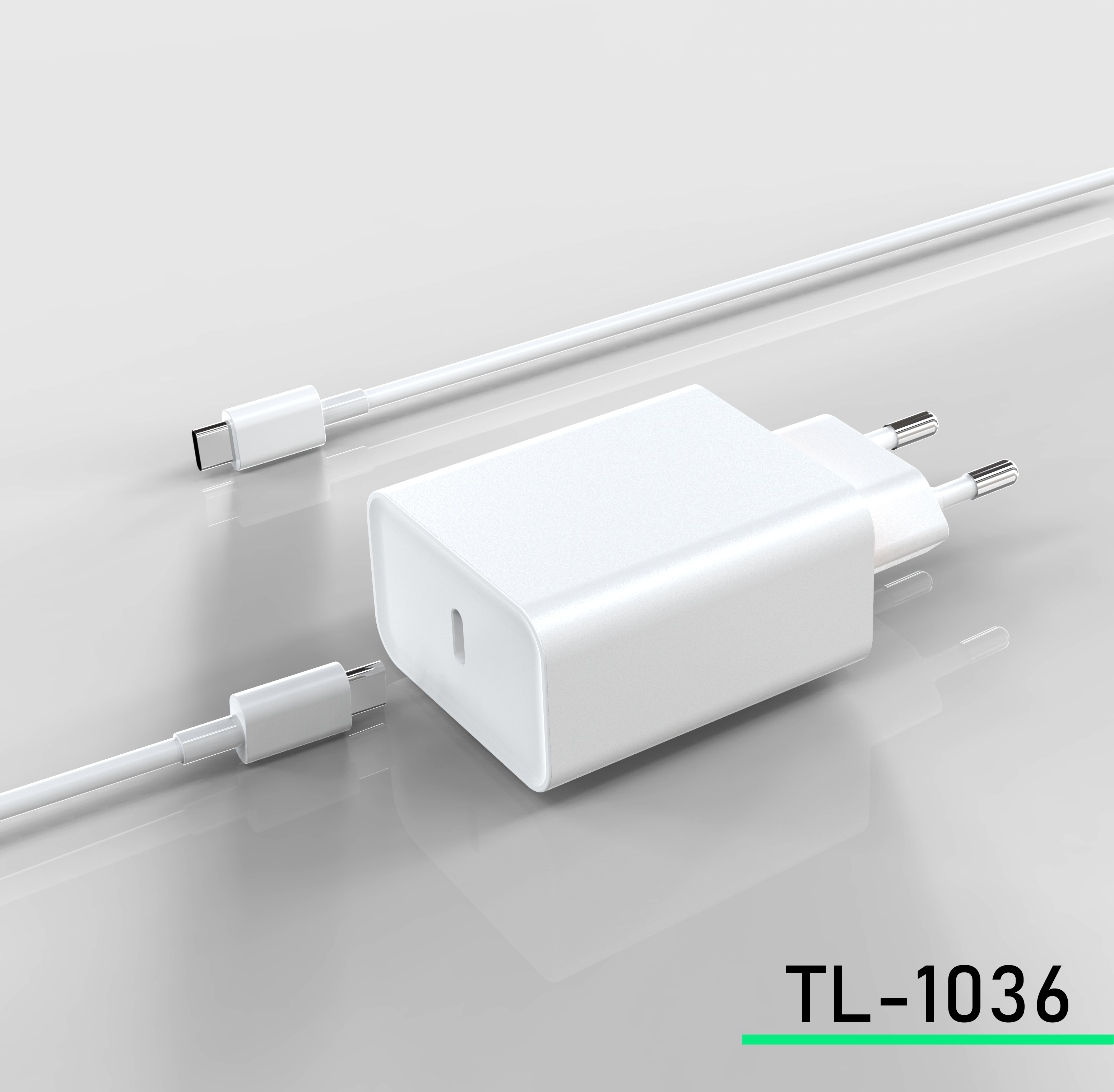 PD 33W Full protocol Fast phone charger TL1036 EU PIN,Support OEM ODM SKD