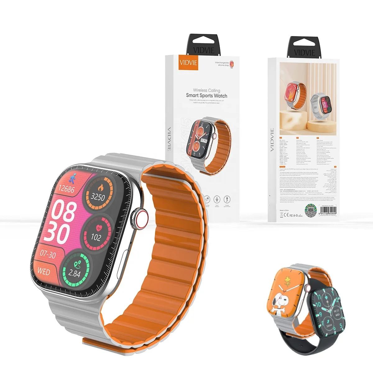 VIDVIE SW1615 High Resolution Amoled Smartwatch With Call Function