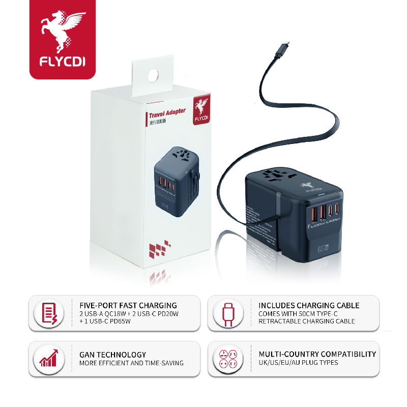 FLYCDI -  Travel Adapter - FA099
