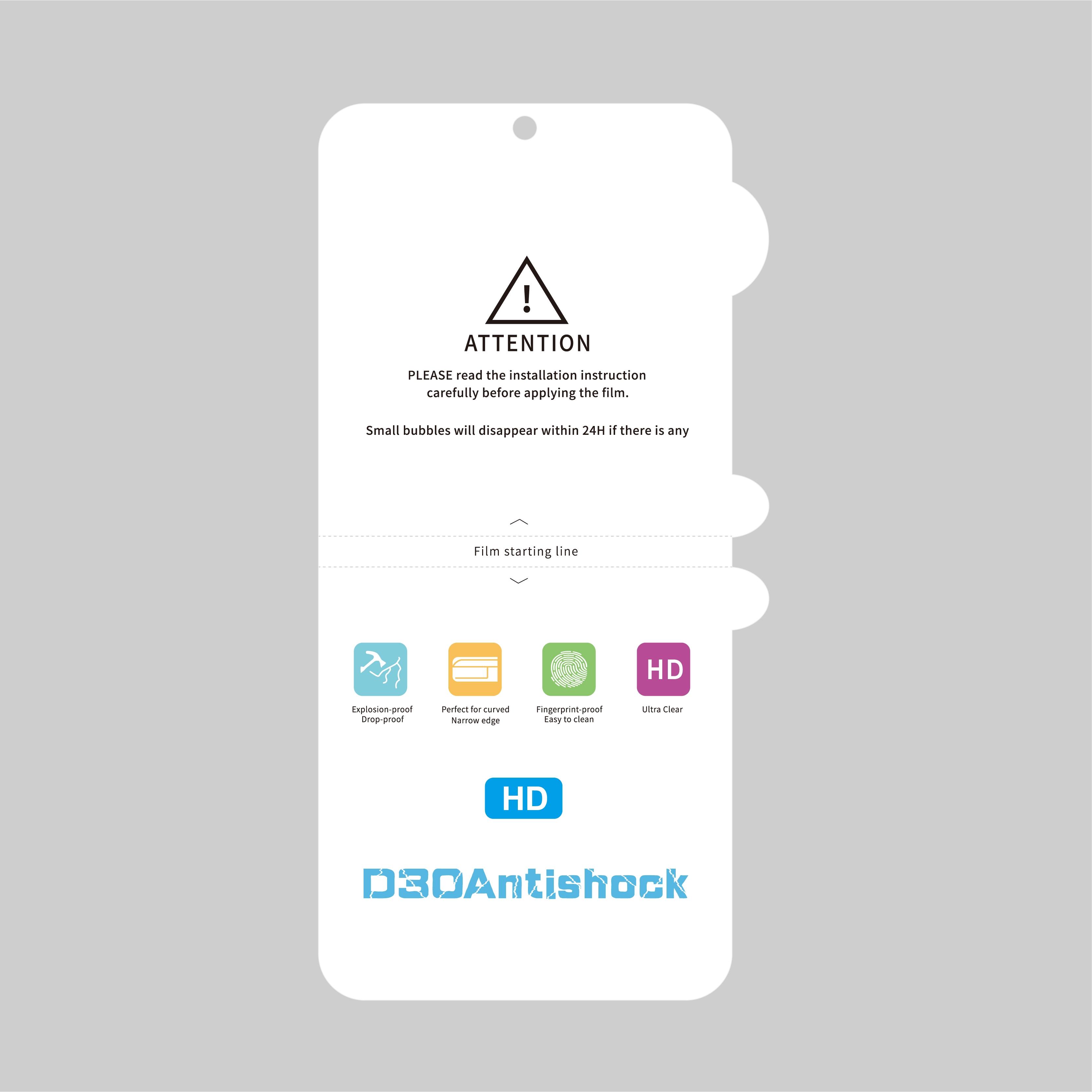 AFS-EPU HD Film D3O Anti Shock HD Film