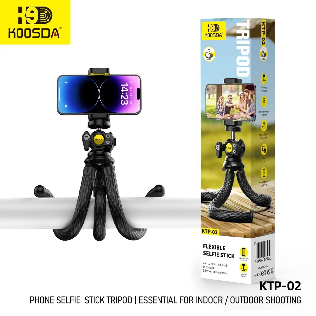 KOOSDA - tripod selfie stick - KTP-02