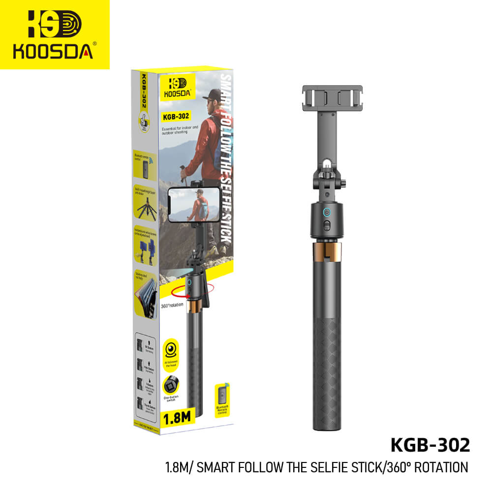 KOOSDA - selfie stick smartphone intelligent gimbal smart stabilizer smartphone gimbal - KGB-G302