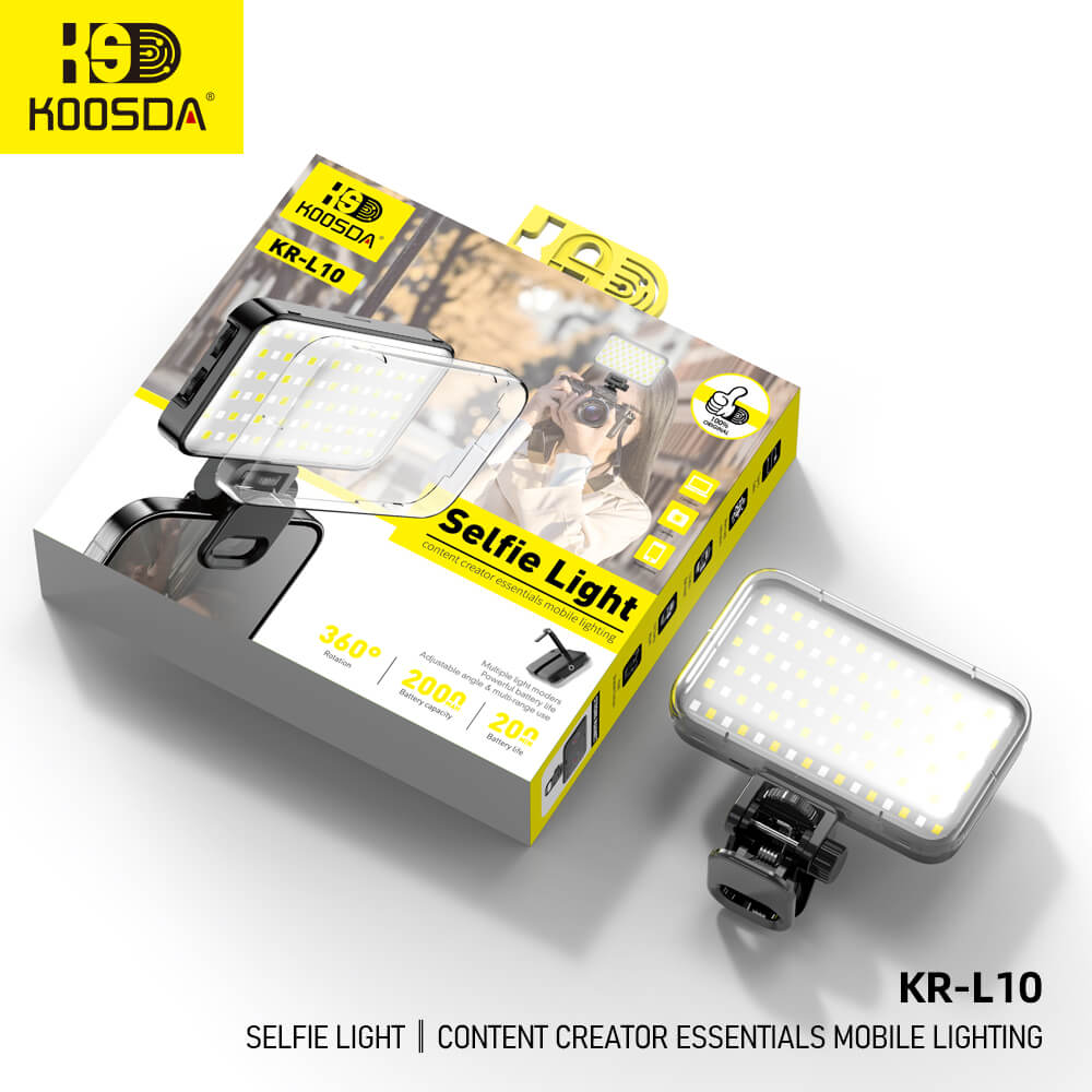 KOOSDA - selfie fill light led light - KR-L10