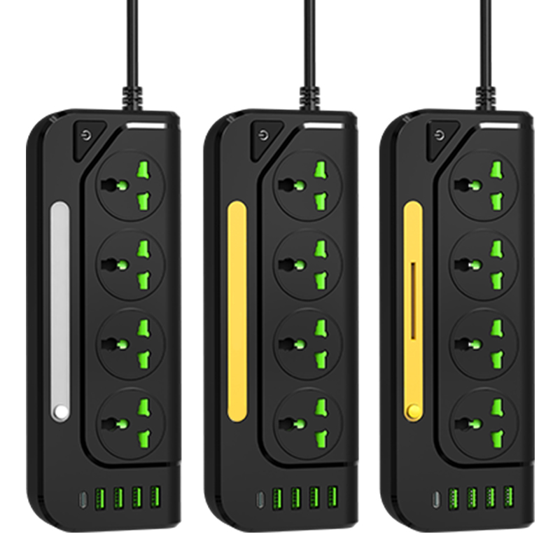 UDS--USB socket with cable multifunctional 230V power strip