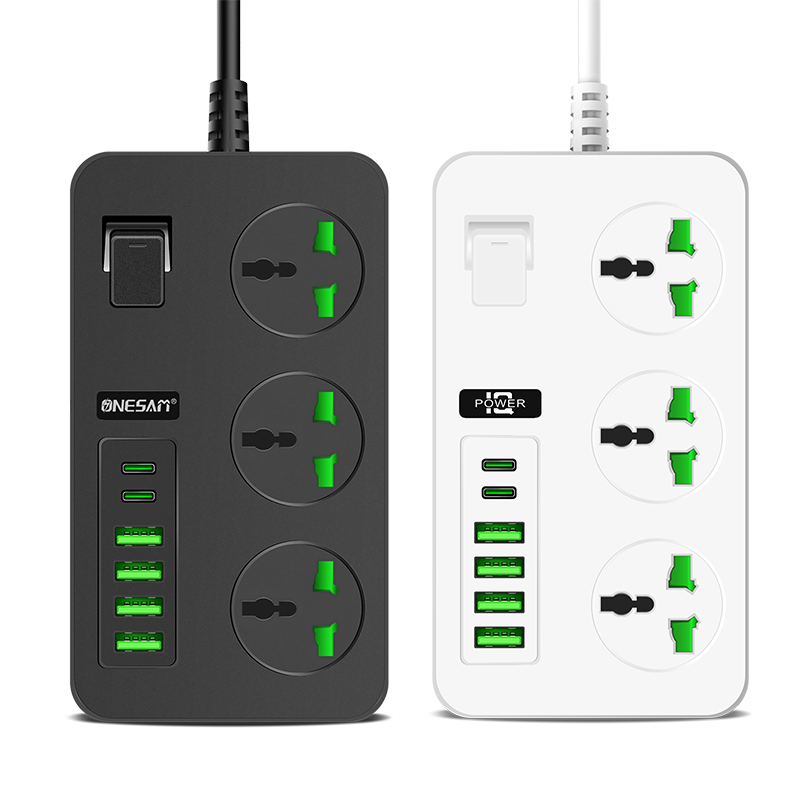 UDS--250V USB socket strip with cable