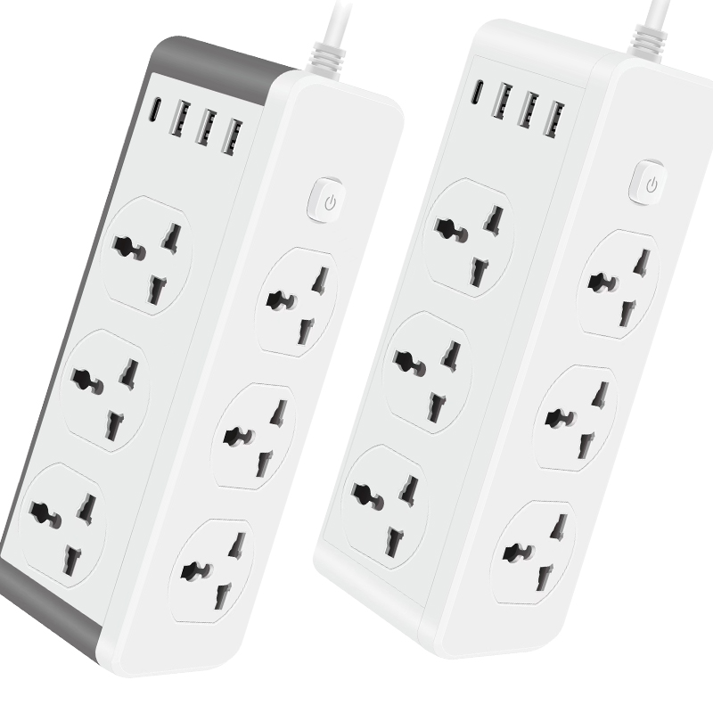 UDS--230v vertical power strip with cord
