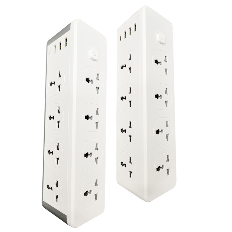 UDS--8-port 230V vertical power strip with cable