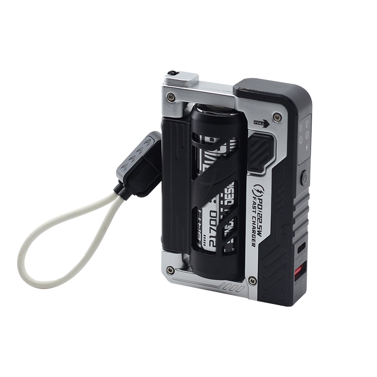 VIEREX--PL01--5000MAH*2 Power Bank--with 2 cables--Small and Convenient--with 2 cables