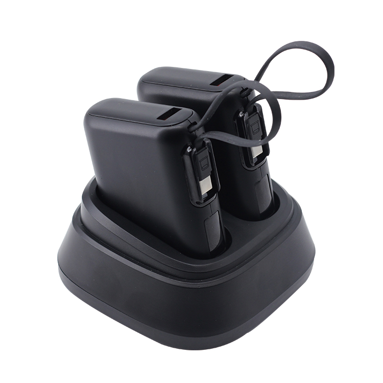 VIEREX--VP01 10000MAH*2+CHARGE SOCKET+22.5w fast charging Power Bank--TC cable