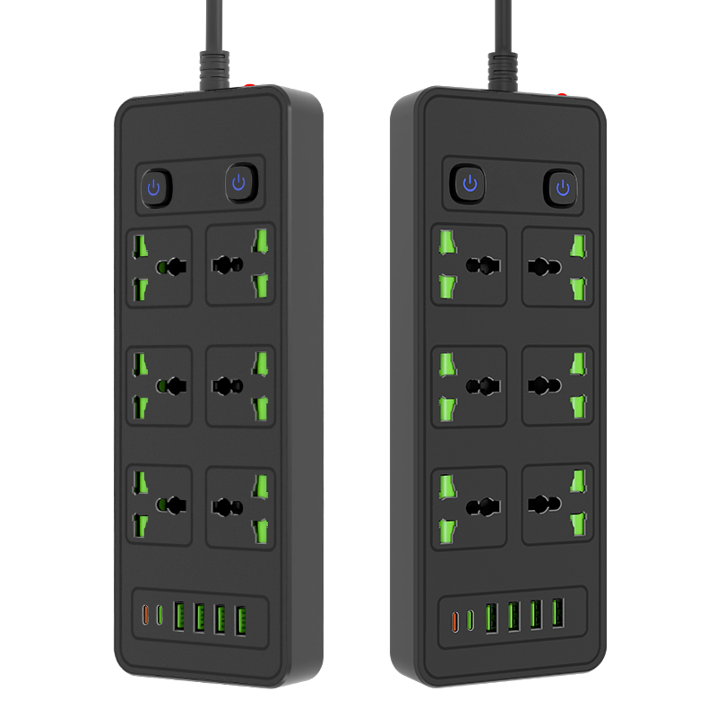 UDS--Multi-PD interface dual switch socket