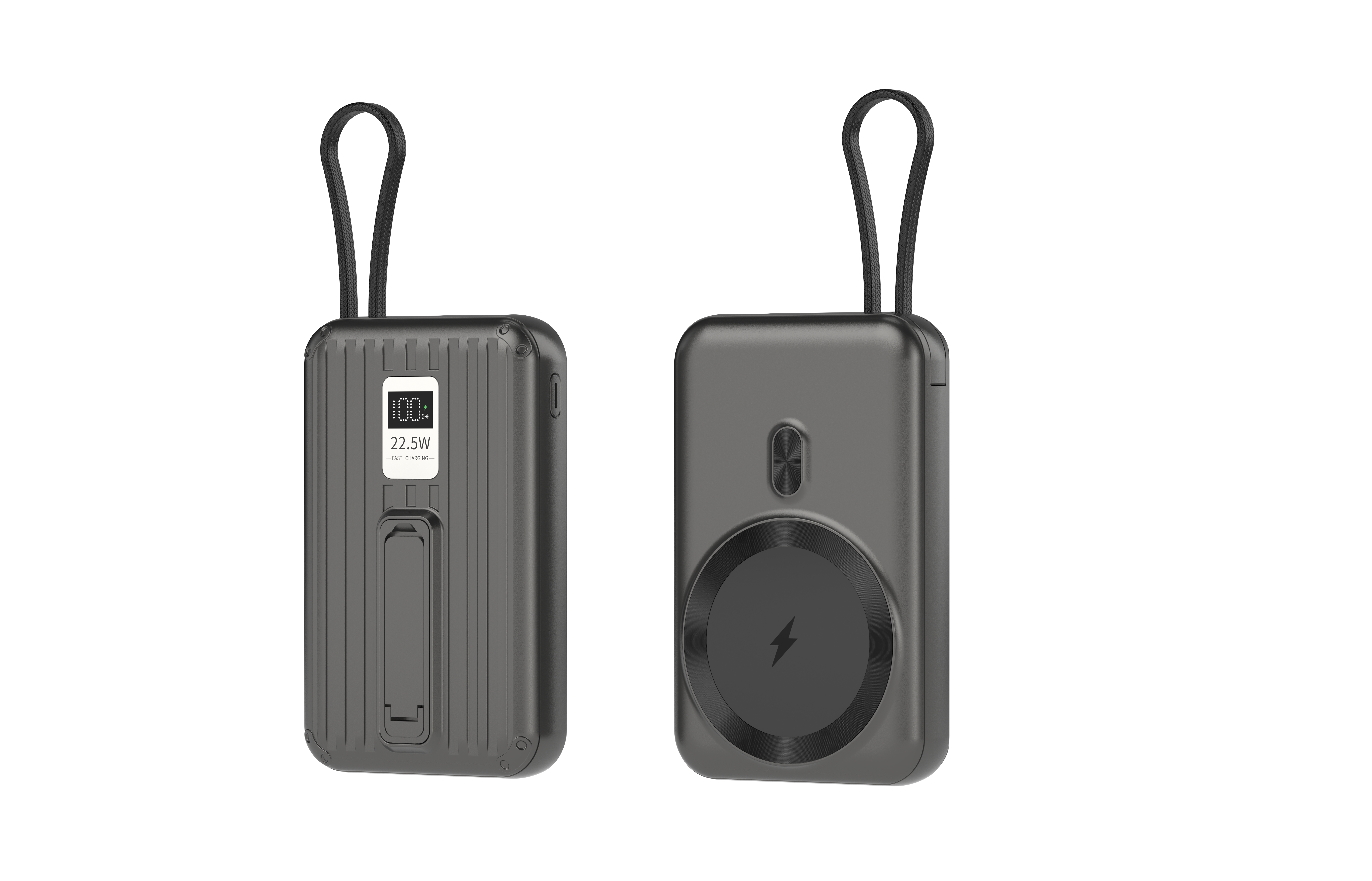 VIEREX--VP06W--Wireless 10000MAH Power Bank--22.5W Fast charging--with cables