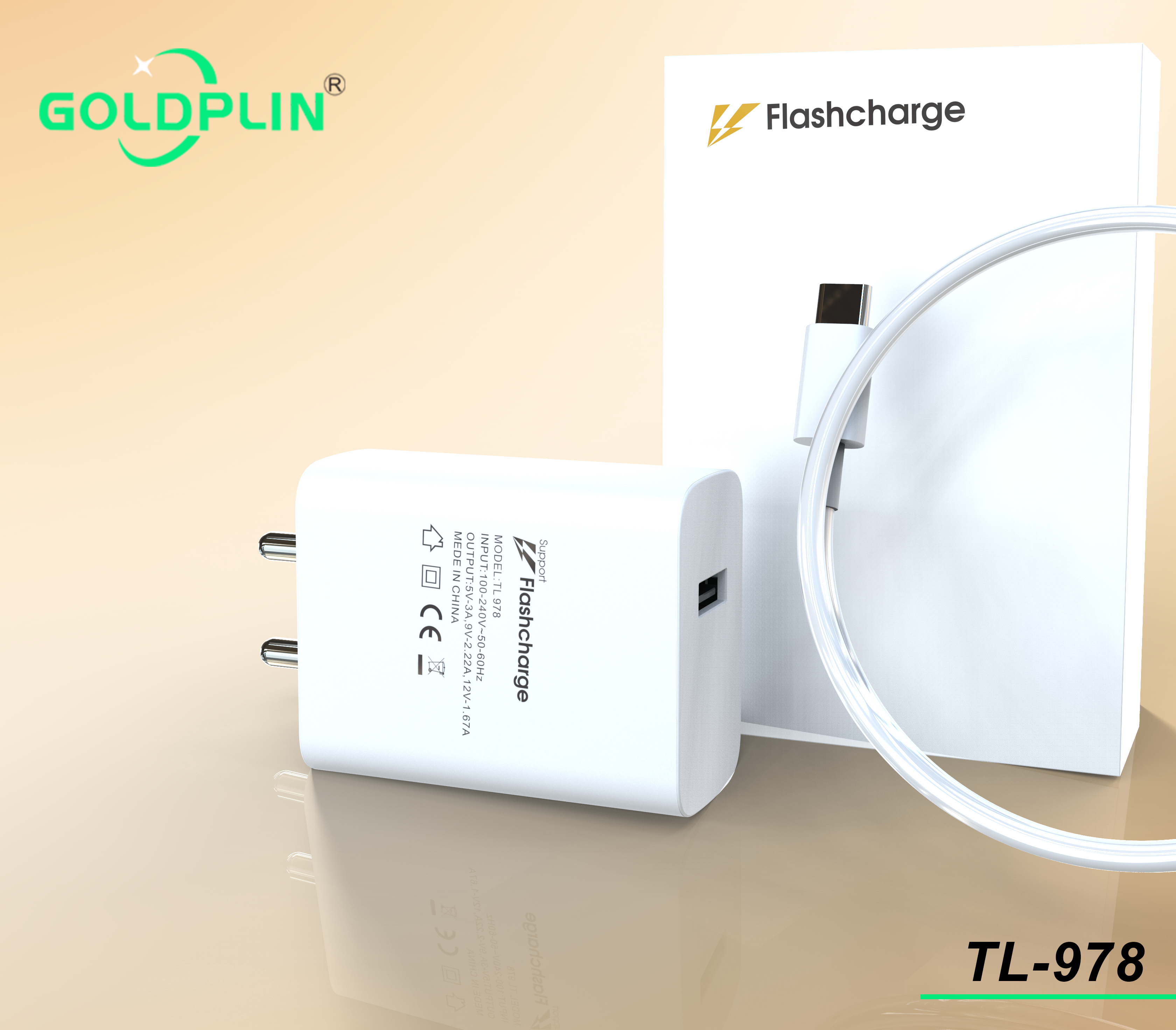 Goldplin TL981 Stay Cool Under Power: Advanced Heat Dissipation Technology. PD25w/PD20w/QC20W
