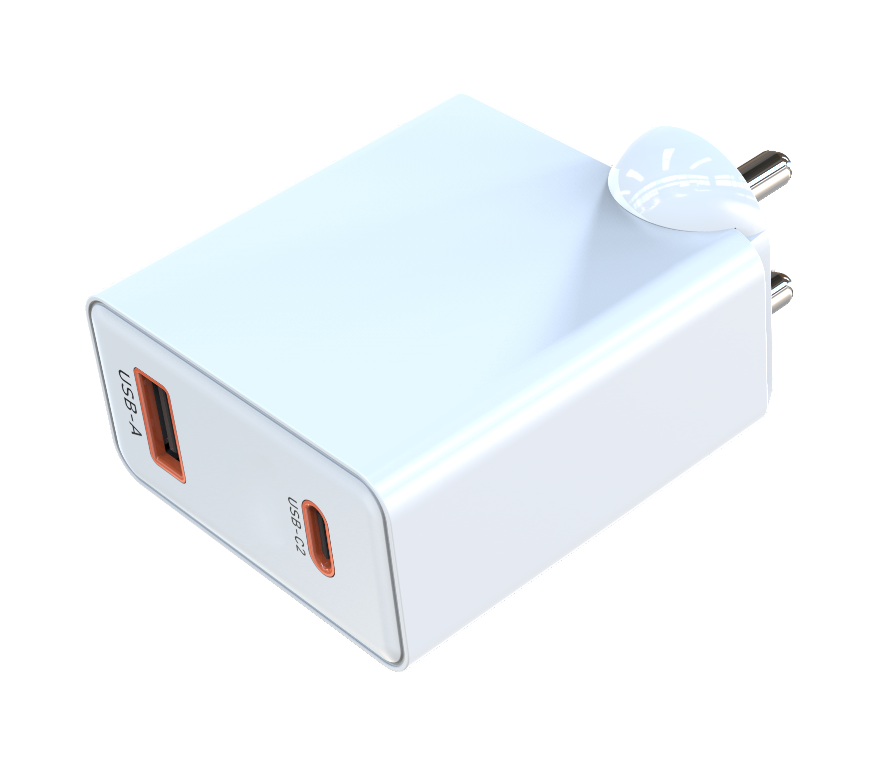 Goldplin TL969 3-Port Desktop Charger - Power Hub, Planet Friendly PD25w/PD20w/QC20W