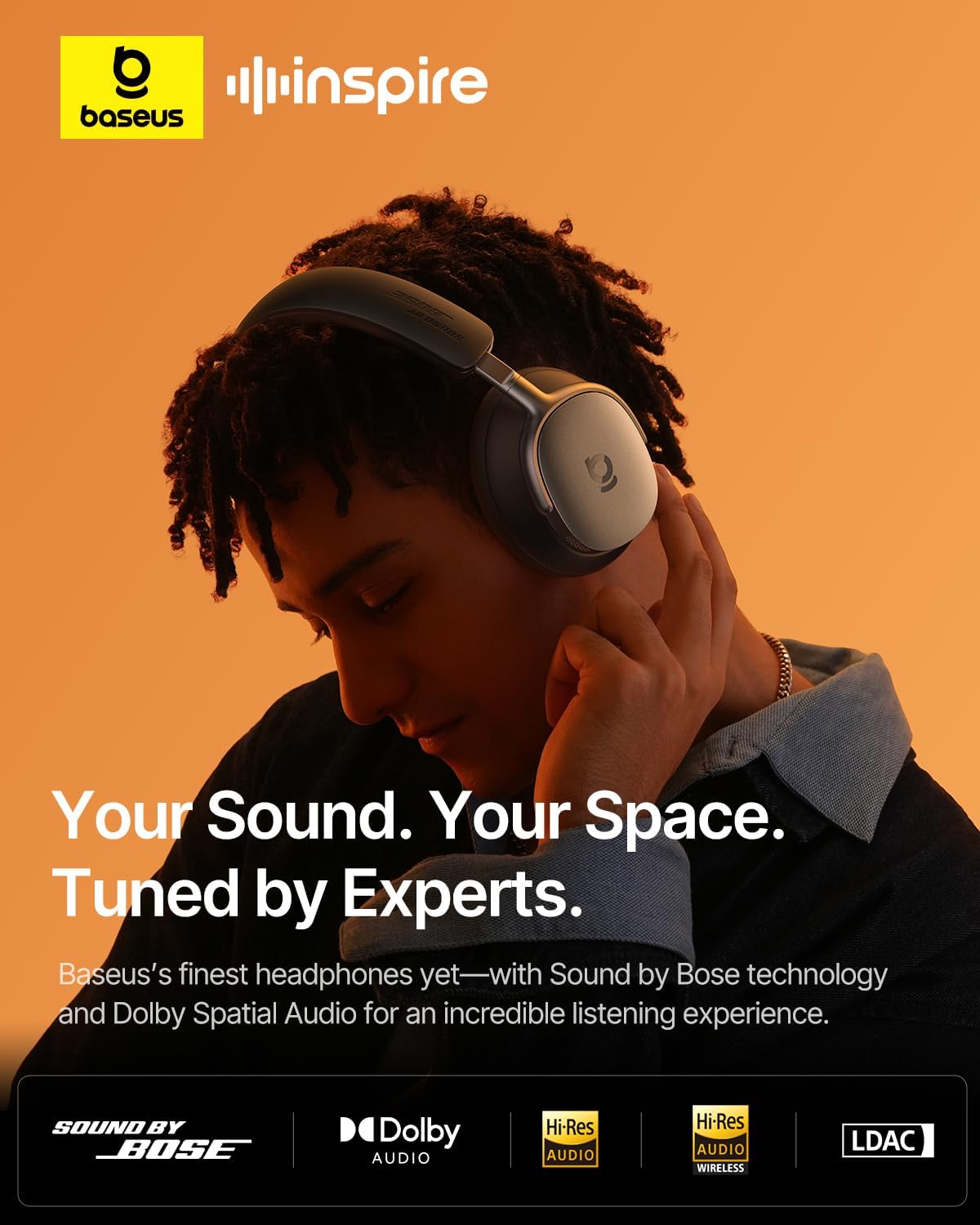 Baseus Inspire XH1 Adaptive Active Noise Cancelling Headphones