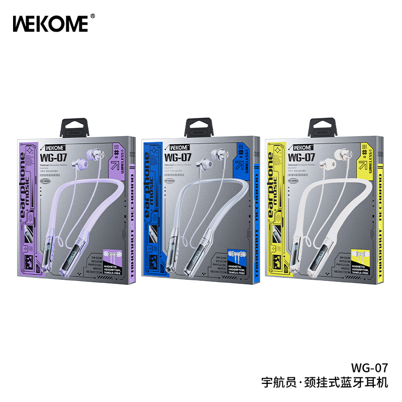 wekome WG-07 Taikonaut · Neckband Wireless Earphone