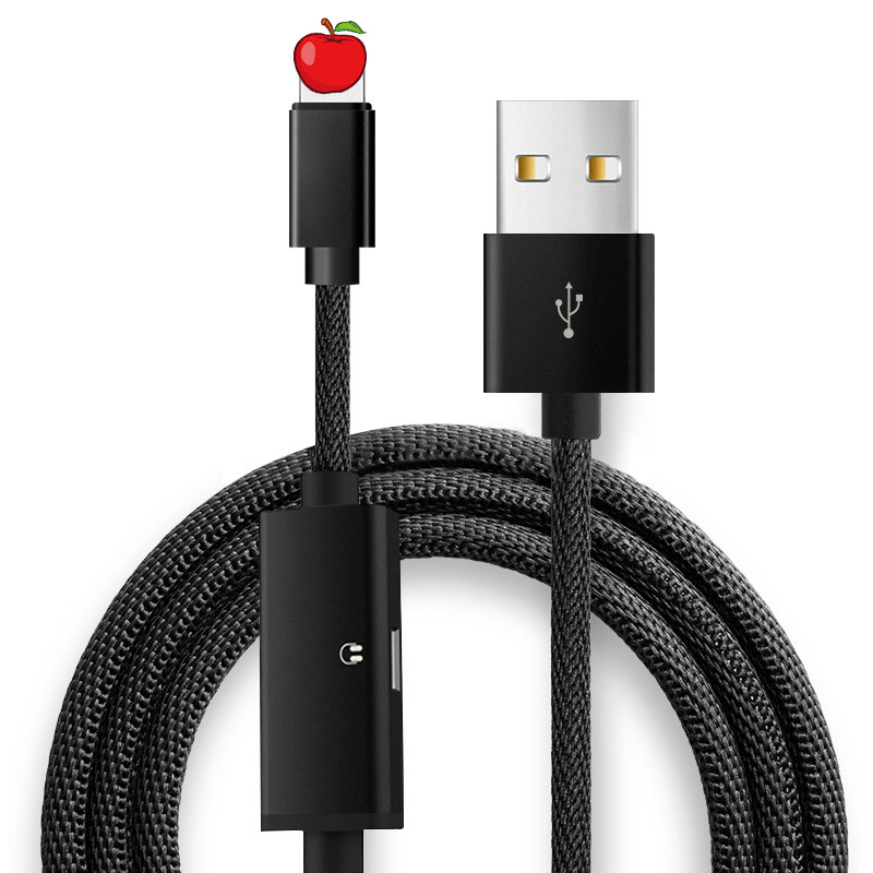 Charging and listening 2-in-1 data cable suitable for iPhone 14, audio conversion, phone charging cable for Apple 12 13