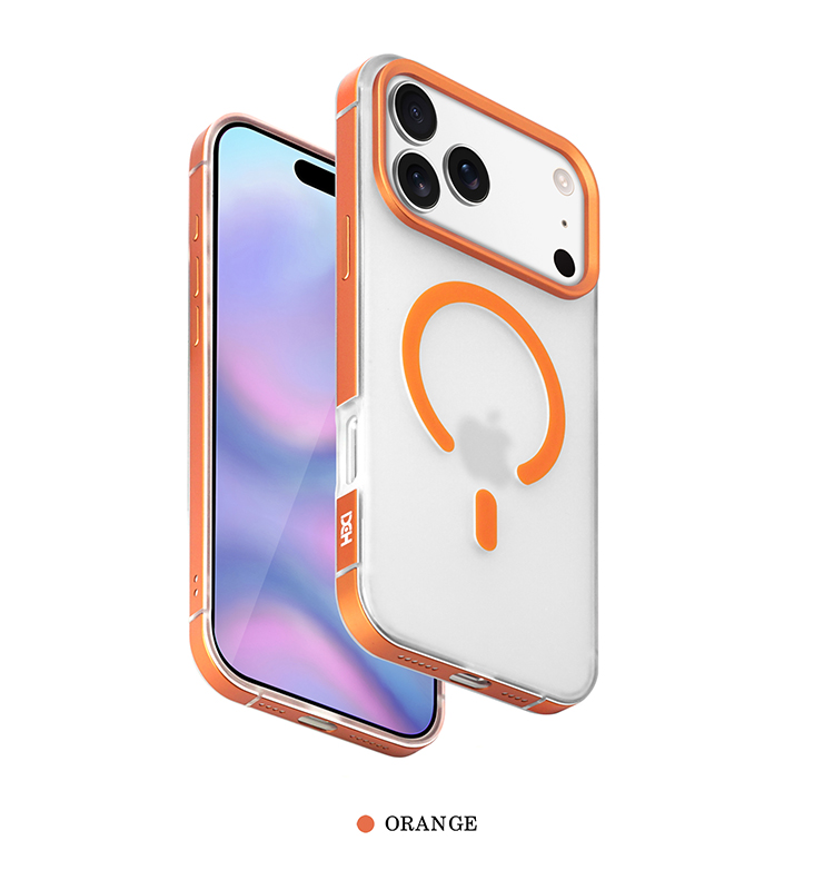 Anti-Fingerprint Magnetic Frosted Hard N52 PC Back Case for Apple for iPhone 17 Pro Max Clear Frosted Protective Cover