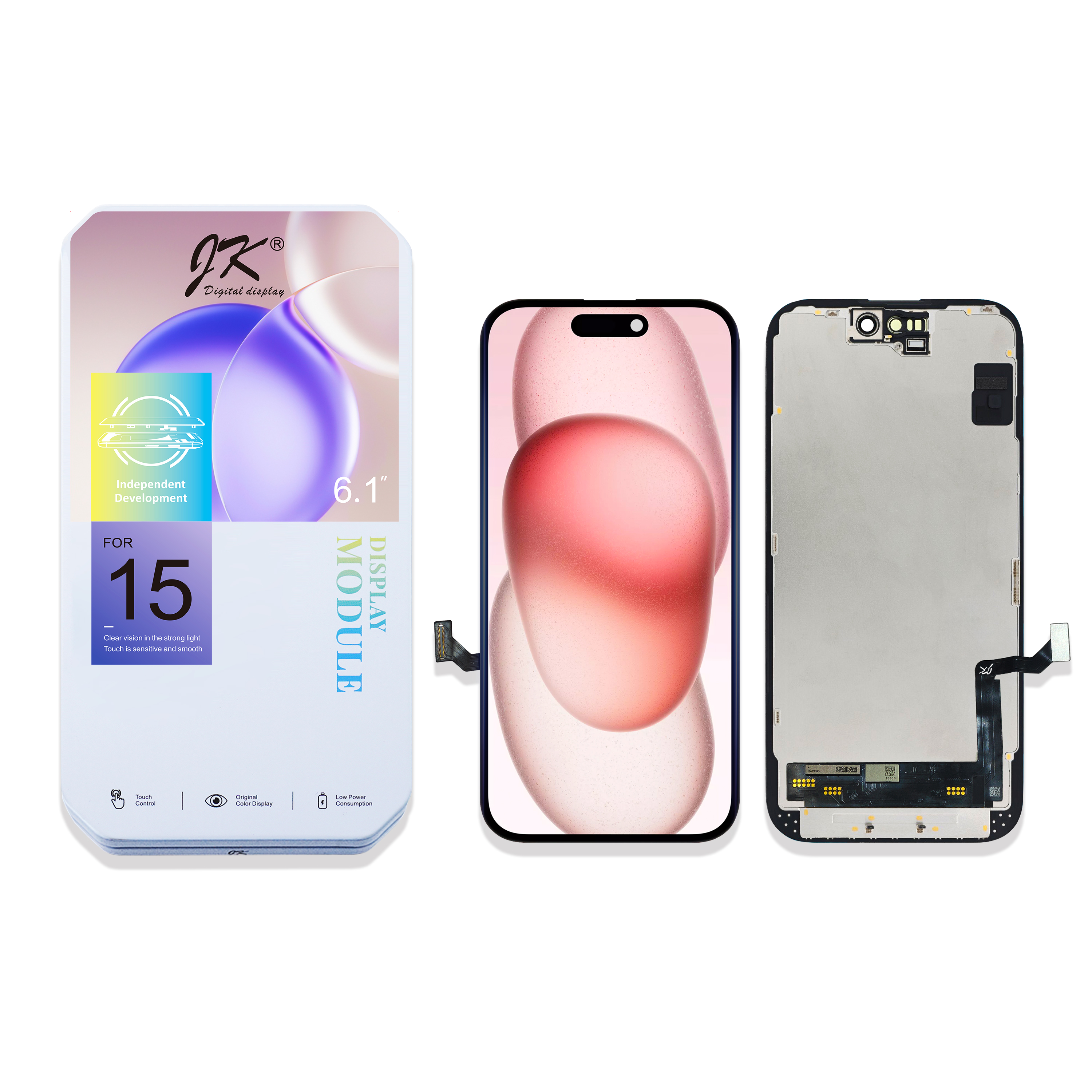 JK-KELAI Screen for iPhone 15 JK LCD Screen for iPhone JK Display