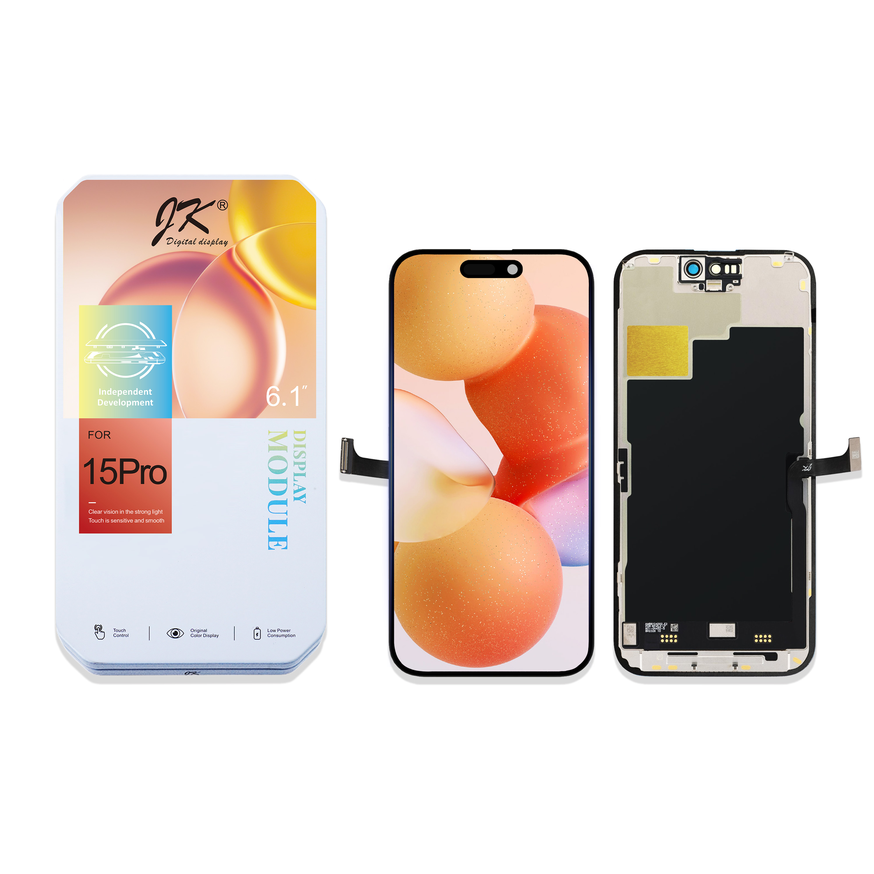 JK-KELAI Screen for iPhone 15 Pro JK LCD Screen for iPhone JK Display