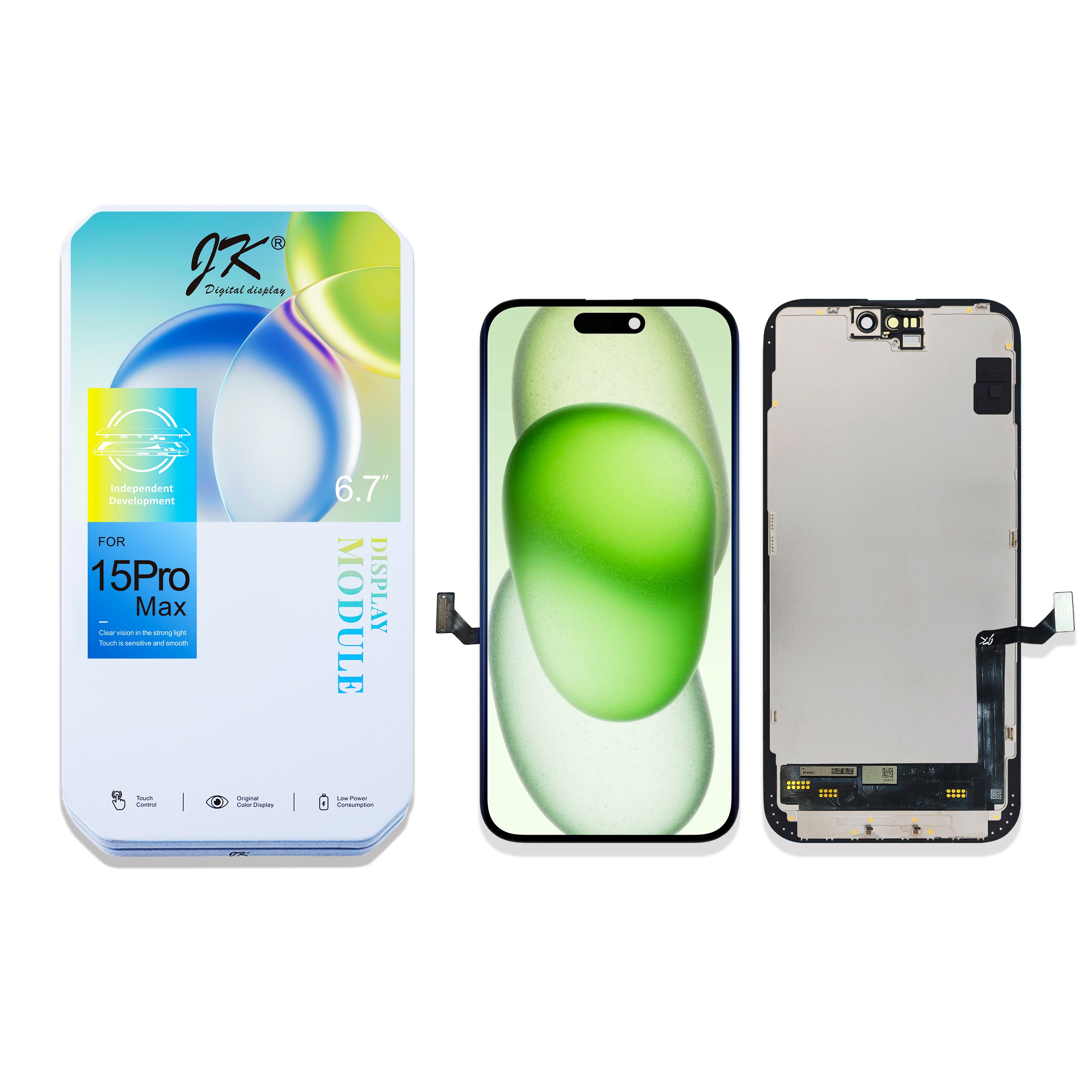 JK-KELAI Screen for iPhone 15 Pro Max JK LCD Screen for iPhone JK Display