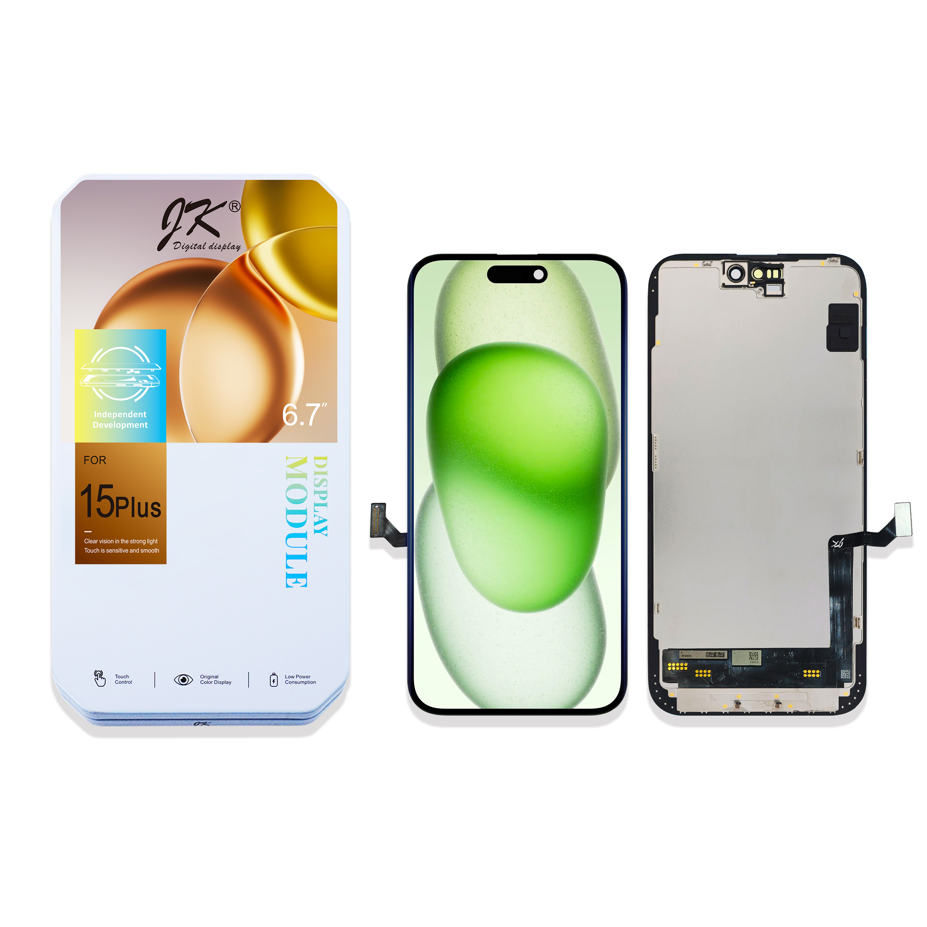 JK-KELAI Screen for iPhone 15 Plus JK LCD Screen for iPhone JK Display