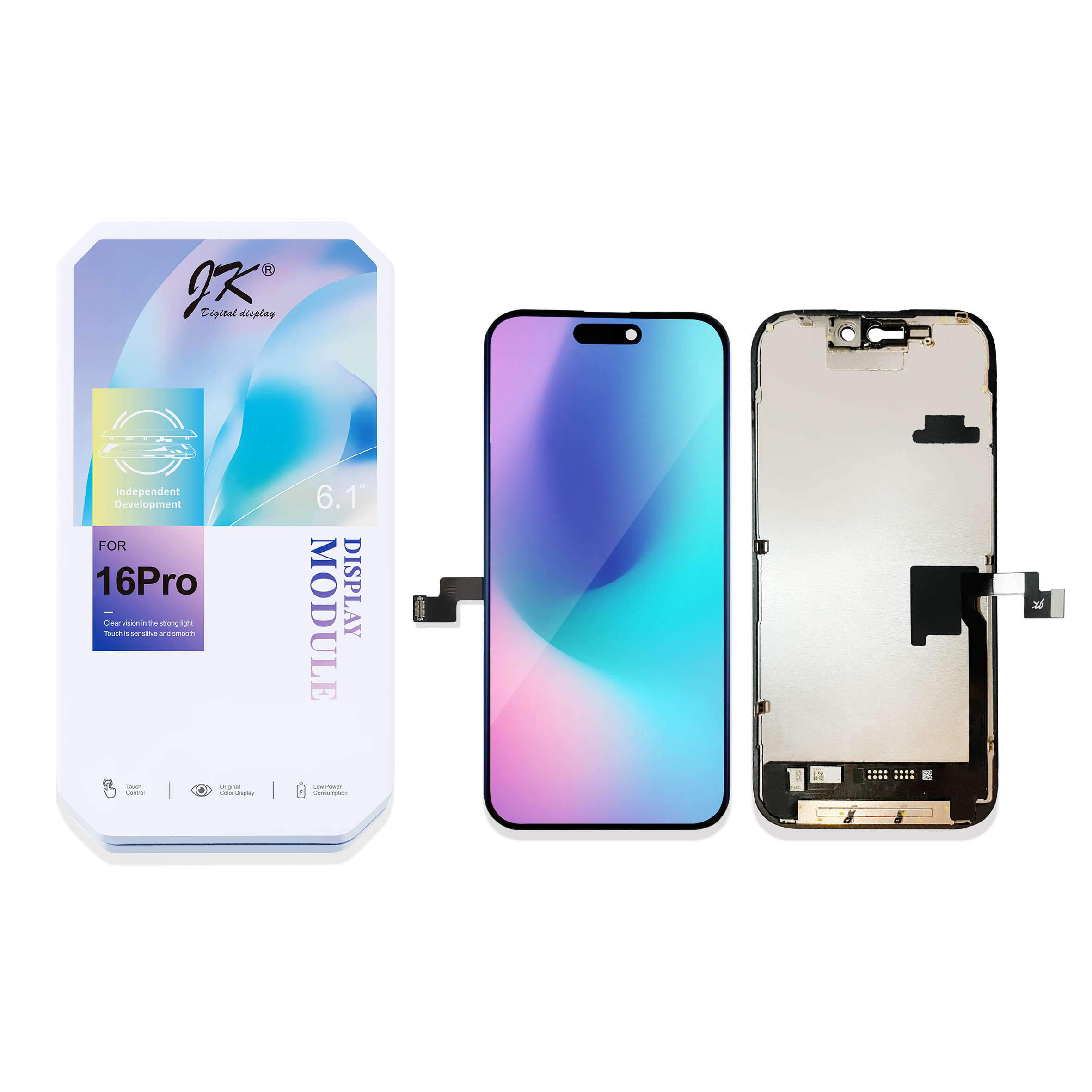 JK-KELAI Screen for iPhone 16 Pro JK LCD Screen for iPhone JK Display