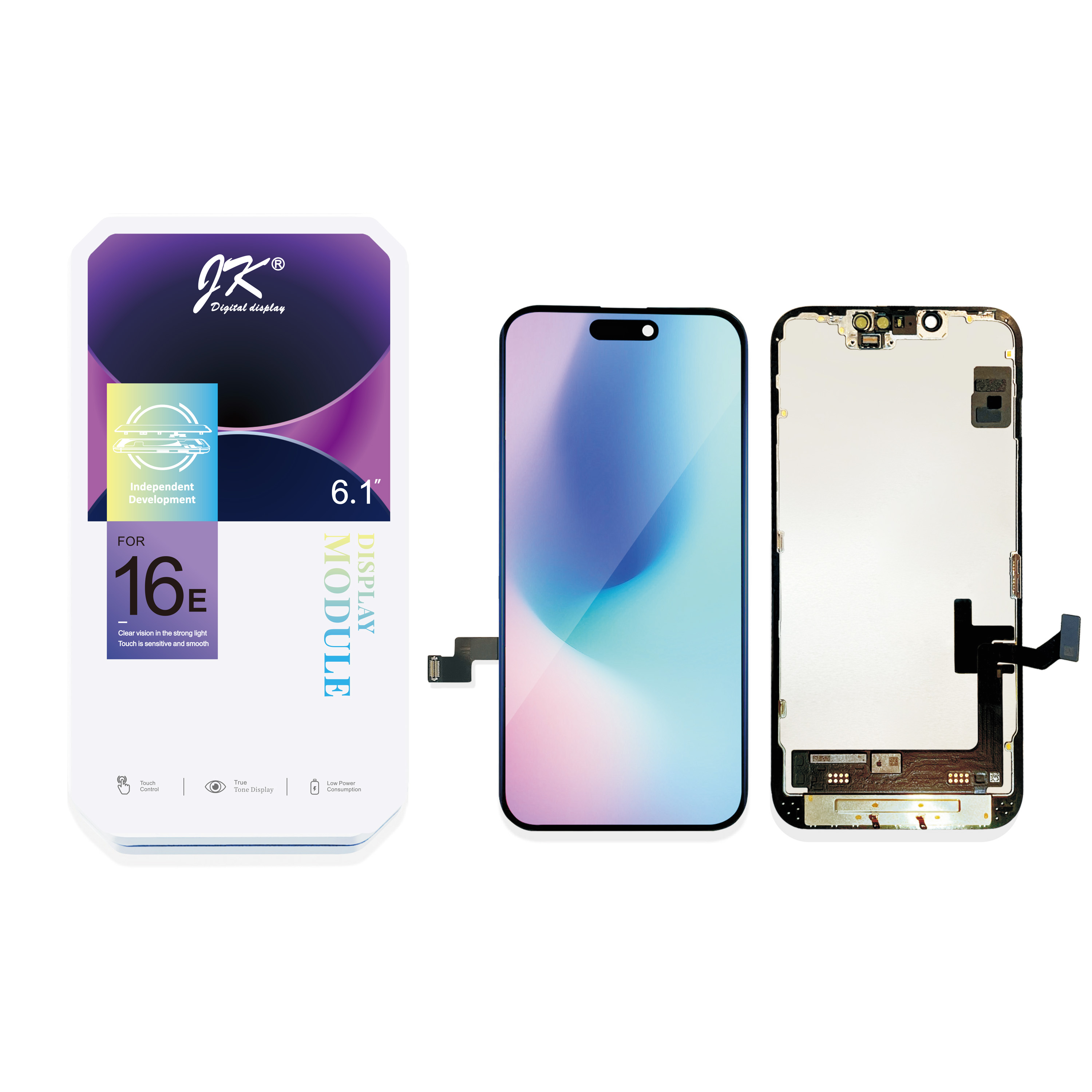 JK-KELAI Screen for iPhone 16E JK LCD Screen for iPhone JK Display